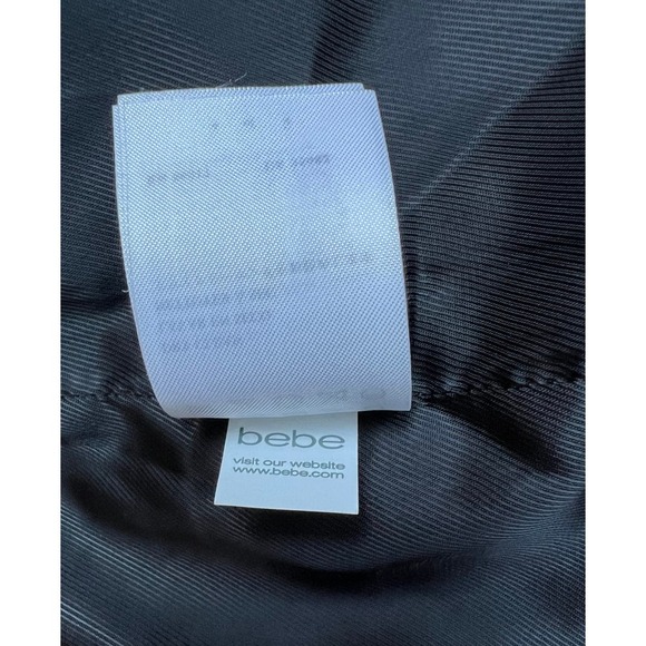 Vintage Bebe red wool blend double breasted belted coat size XS - Picture 8 of 8